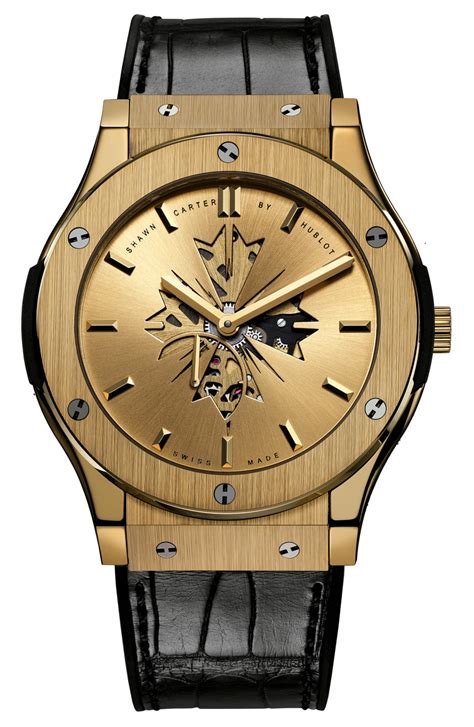 hublot shawn carter watch|Hublot Classic Fusion Shawn Carter 18k Yellow Gold.